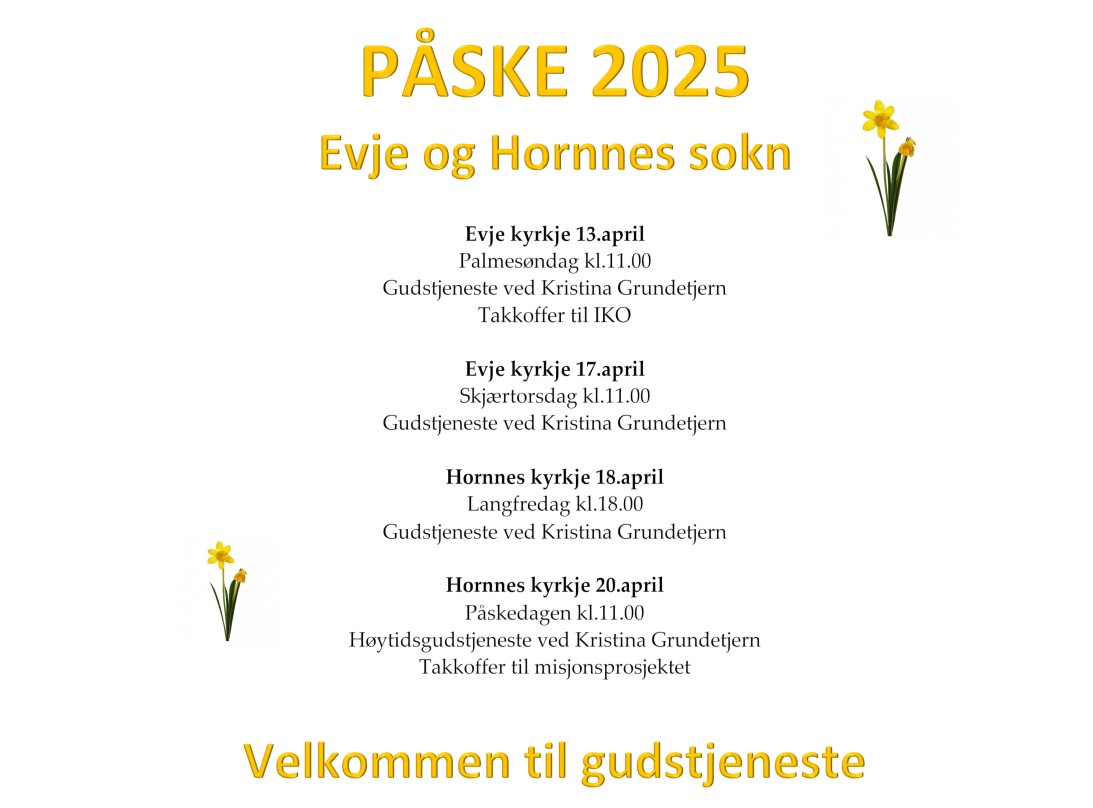 plakat påske